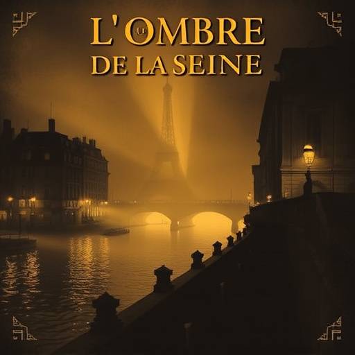 Affiche du spectacle 'L'Ombre de la Seine'.
